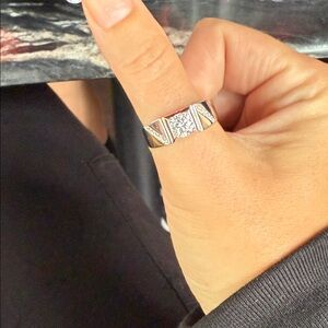 Elegant Moissanite Ring